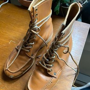 Vintage Redwing style boots
